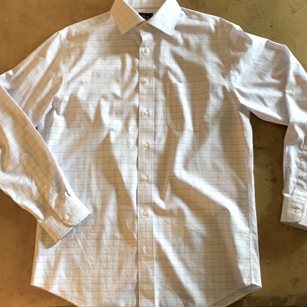 Jos a bank dress shirt check